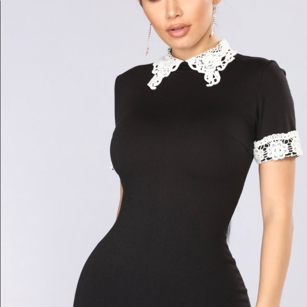 Mini Collared Dress.